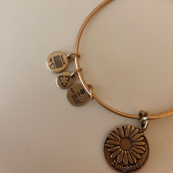 Gold Alex and Ani “Daughter” Charm - Picture 5 of 7